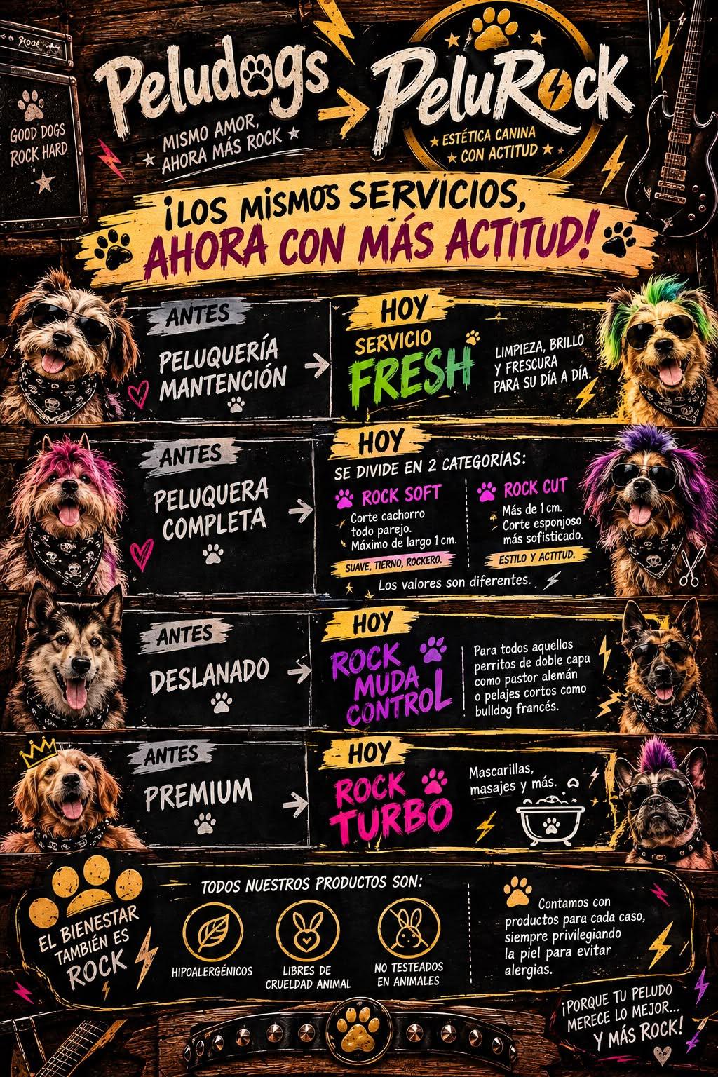 Peluquería felina Rock Michistar de PeluRock